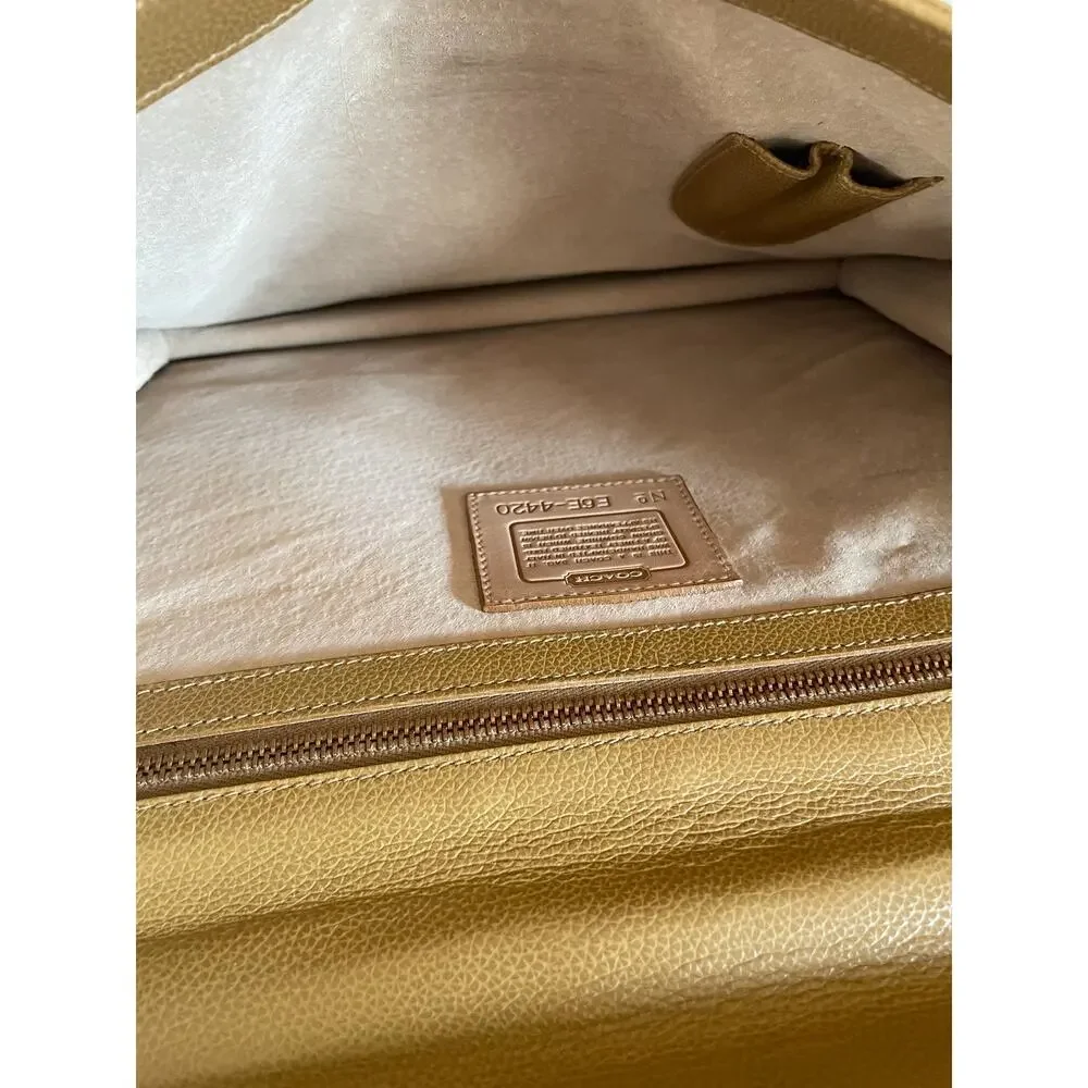 Vintage Coach Madison Drake Briefcase 4420 Italy 1996